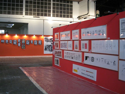 Exposición Cómic Injuve 2012 en Ficomic. Barcelona