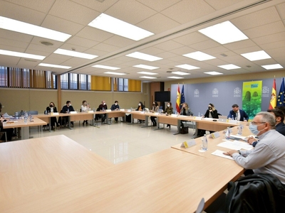 Primera reunión del grupo de trabajo nacional, en el Ministerio de Derechos Sociales y Agenda 2030