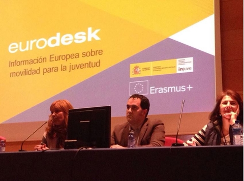 Ponentes en el seminario Eurodesk: Informción europea sobre movilidad para la juventud