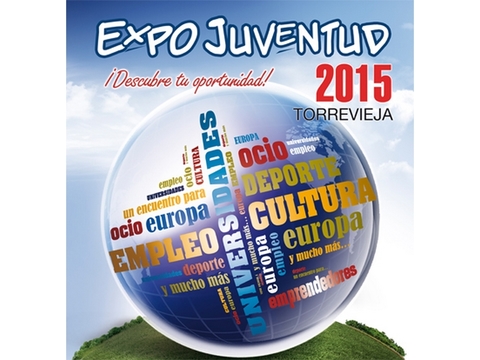 Cartel Expo Juventud 2015, Torrevieja (Alicante)
