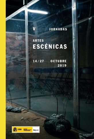 Portada del folleto V Jornadas Artes Escénicas Injuve 2019