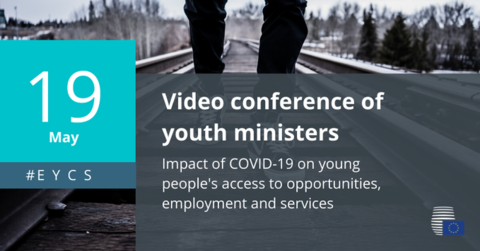 Reunión de ministros de Juventud de la Unión Europea, 19 de mayo de 2020