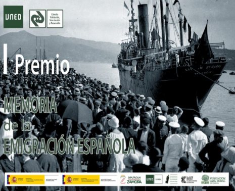 Imagen I Premio Memoria de la Emigración Española. Uned