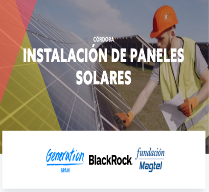 Imagen Formación en Instalación de Paneles Solares, residentes provincia de Córdoba