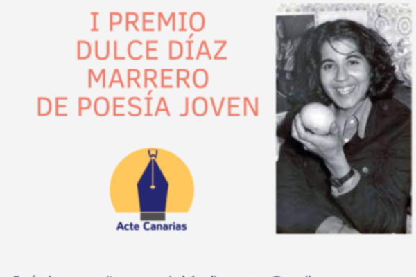 Imagen I Premio Dulce Díaz Marrero de Poesía Joven