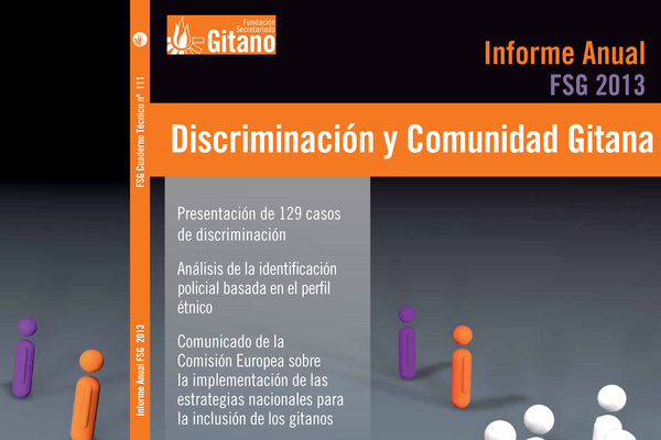 Portada del Informe Discriminación y Comunidad gitana 2013
