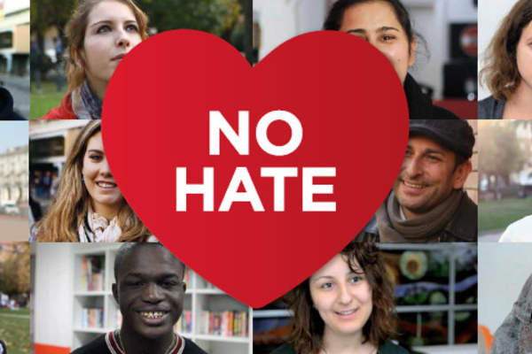 Cartel del movimiento No Hate