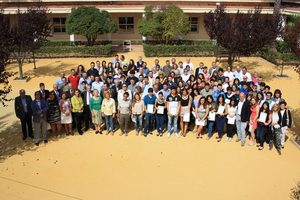 Grupo de participantes en el Congreso Jóvenes Investigadores 2014