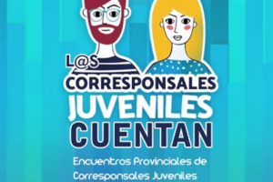 Cartel de los Encuentros Provinciales de Corresponsales Juveniles de Andalucía
