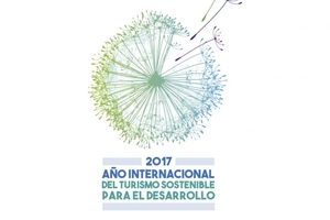 Logo ganador en el concurso sobre el Año Internacional de Turismo Sostenible para el desarrollo