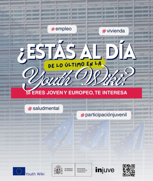 La implicación del Injuve en Youth Wiki durante 2025