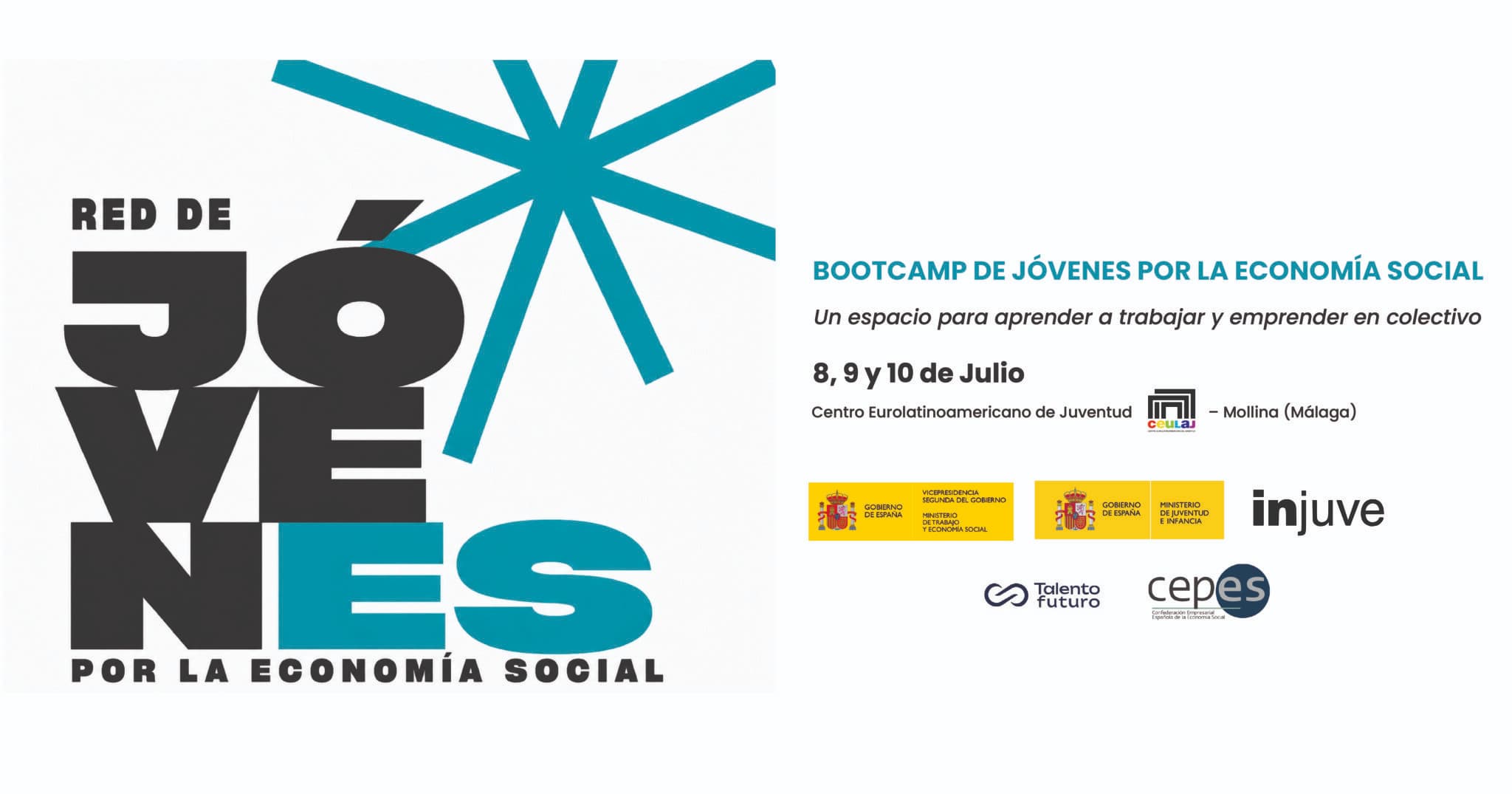 Cartel Bootcamp de Jóvenes por la Economía Social