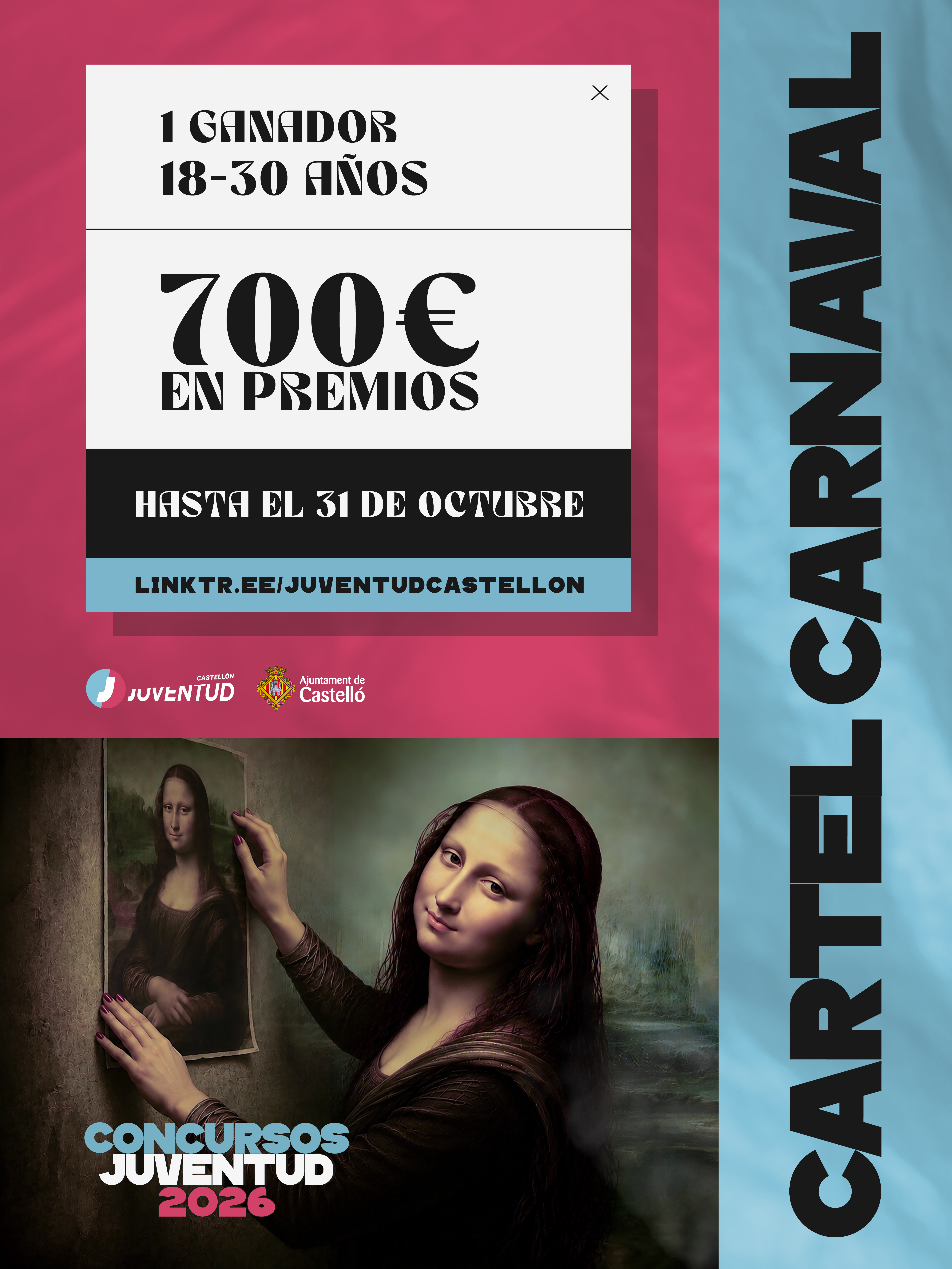 Concursos Juventud 2026 - Cartel Carnaval