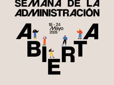 Cartel Semana de la Administración Abierta