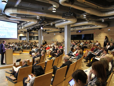 Javier Dorado, director del Instituto de la Juventud, en el acto de clausura de la Conferencia Europea de IAVE