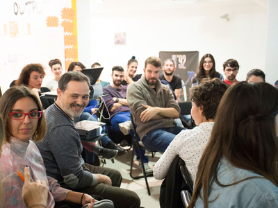 Ritmo frenético y participativo durante toda la merienda