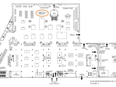 34 Salón Internacional del Cómic de Barcelona - plano