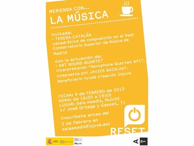 Merienda con... la Música en la Sala Amadís del Injuve el día 9 de febrero