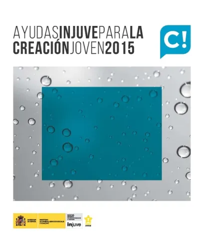 Portada del Catálogo Ayudas Injuve para la Creación Joven 2015