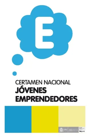 Portada folleto Certamen Nacional Jóvenes Emprendedores