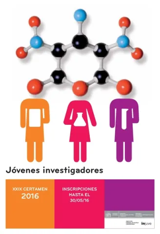 Portada del folleto XXIX Certamen Jóvenes Investigadores 2016
