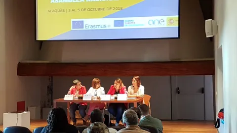 Inauguración de la reunión de la red Eurodesk 2018, en Alaqùas