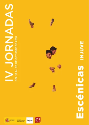 Portada Folleto IV Jornadas Escénicas Injuve 2018