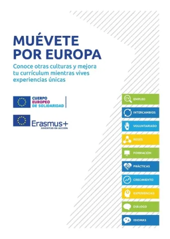 Portada Folleto Muévete por Europa