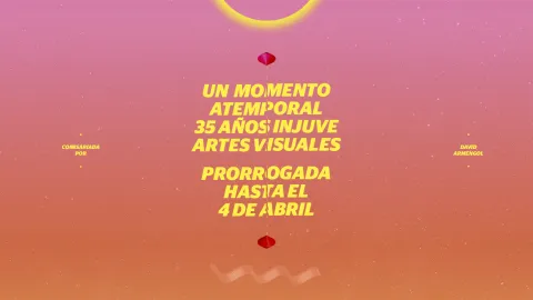 Cartel de la exposición Un momento atemporal
