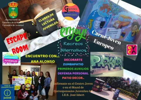 Cartel recreos alternativos