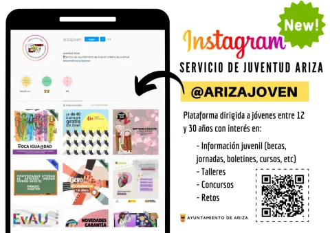 Instagram Ariza joven