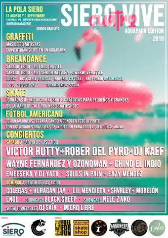 Siero Vive: IV Encuentro nacional de arte urbano 2019