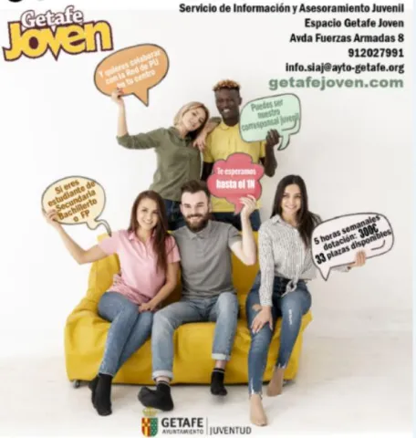 Cartel de Enrédate con Getafe