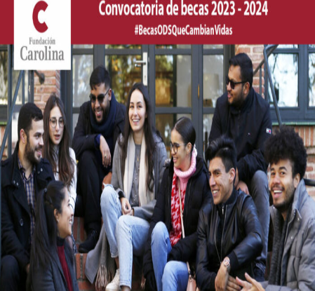 Imagen Convocatoria de becas de la Fundación Carolina 2023-2024