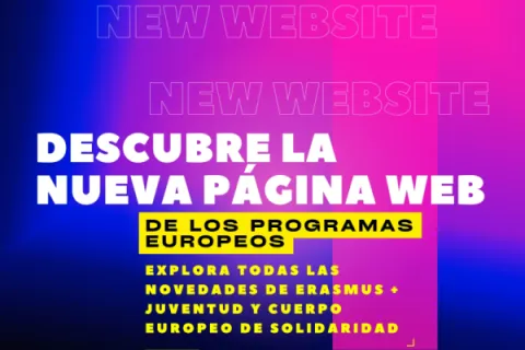 explora todas las novedades de Erasmus+ Juventud y Cuerpo Europeo de Solidaridad