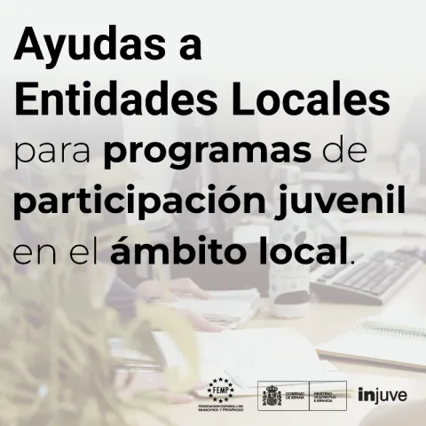 Cartel ayudas a entidades locales 