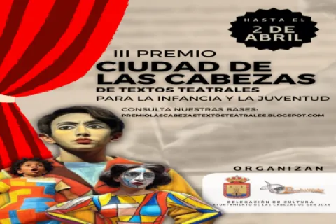 Imagen III Premio “Ciudad de Las Cabezas” de Textos Teatrales para la Infancia y la Juventud