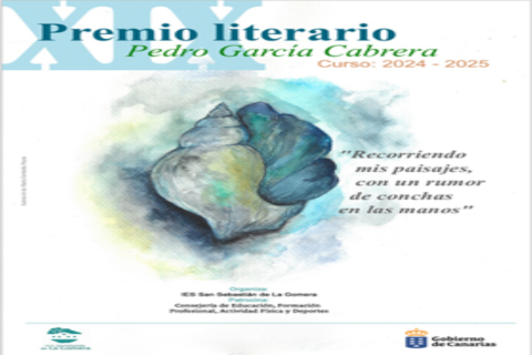 Imagen XIX Premio literario Pedro García Cabrera, curso 2024-2025. Canarias