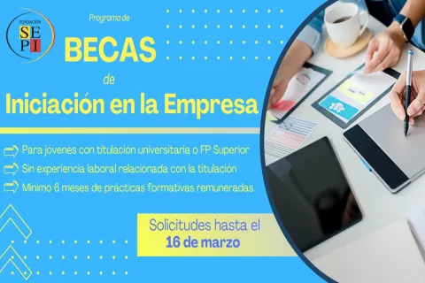 Imagen Becas Fundación SEPI - INICIACION 2025