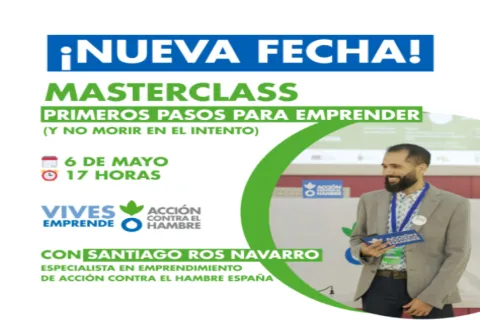Imagen Kit y Masterclass básicas para emprender y no morir en el intento. Acción Contra el Hambre