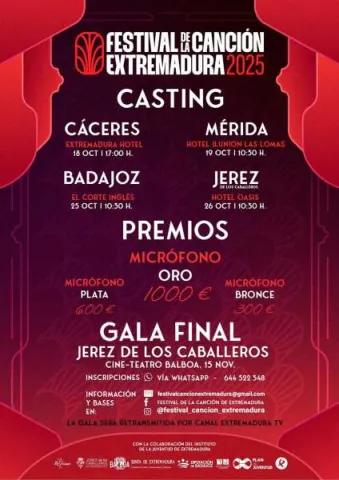 Festival de la canción de Extremadura 2025