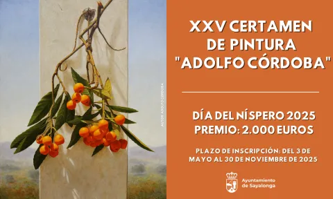 XXV  certamen de Pintura "Adolfo Córdoba" día del Níspero 2025