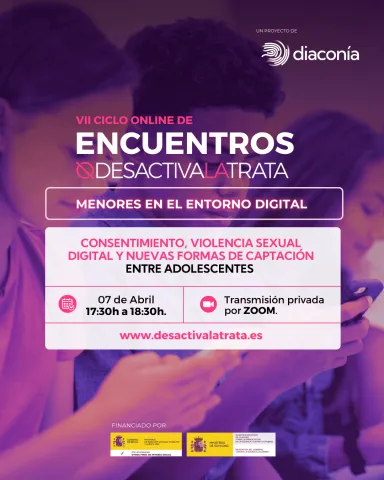 VII ciclo online de encuentros, menores en el entorno digital