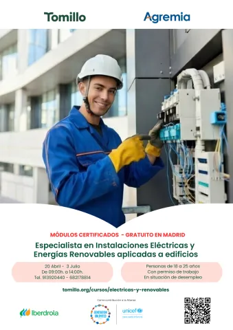 Especialista en Instalaciones El&eacute;ctricas y Energ&iacute;as Renovables