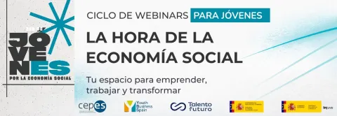 ciclo de webinar para j&oacute;venes la hora de la econom&iacute;a social 
