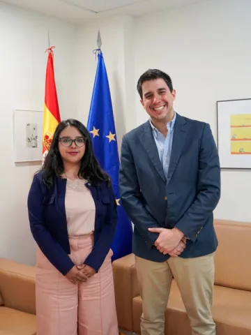 Margarita Guerrero y Felipe Paullier