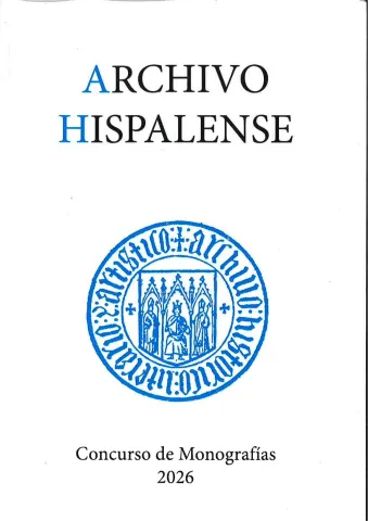 Archivo Hispalense Concurso de Monograf&iacute;as 2026