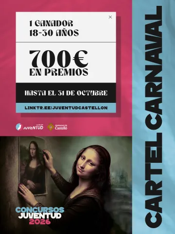 Concursos Juventud 2026 - Cartel Carnaval