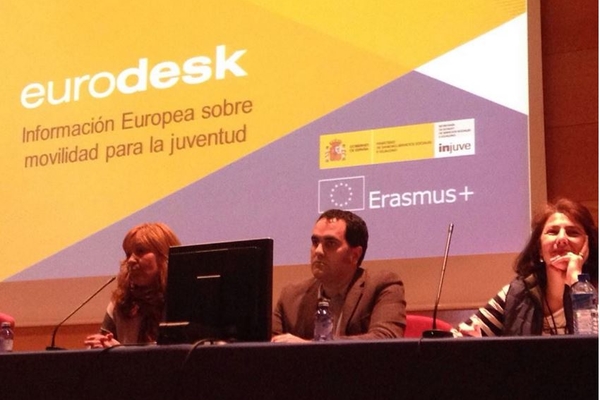 Ponentes en el seminario Eurodesk: Informción europea sobre movilidad para la juventud