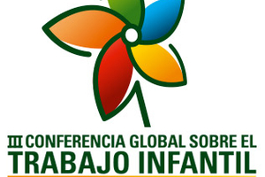 Logo III Conferencia Global sobre el Trabajo Infantil, Brasilia octubre 2013